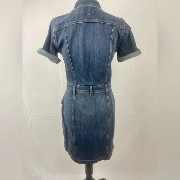 Current Elliot Denim Trucker Dress. Sold Out. Nordstrom Exclusive. Size 1 - Picture 4 of 7
